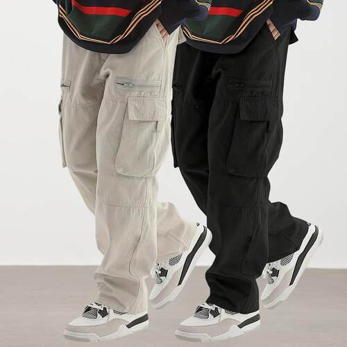 S 36278 Retro American Street Style Cargo Pants 复古工装裤