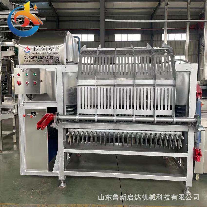 整羊打毛机设备 山羊绵羊脱毛机设备 羊屠宰脱毛成套设备