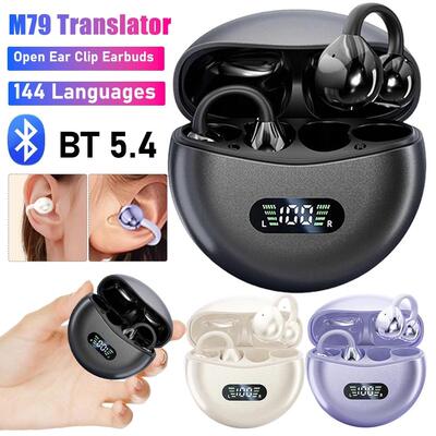 M79 AI Translator Earbuds OWS Language Translation