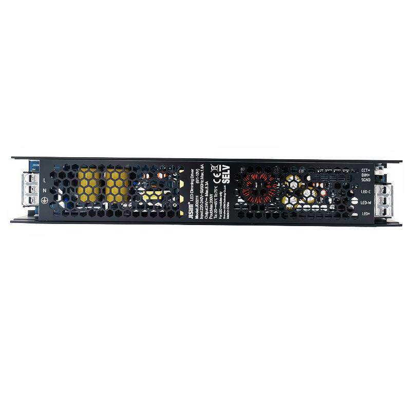 0-10V/1-10V调光调色温恒压灯带电源24V200W双色LED支持缓亮启动