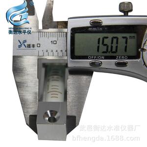 衡达生产加工条形水平仪 水平泡精度高 机械设备条形水平仪