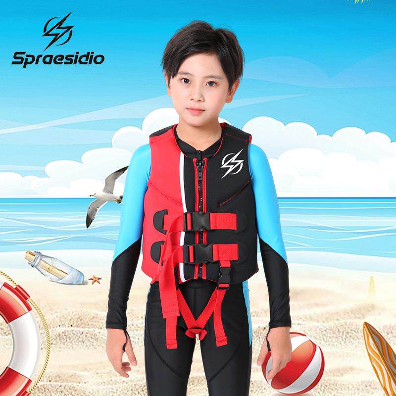 儿童两用救生衣漂流冲浪男女浮潜船用EPE棉浮力衣船级认证潜水