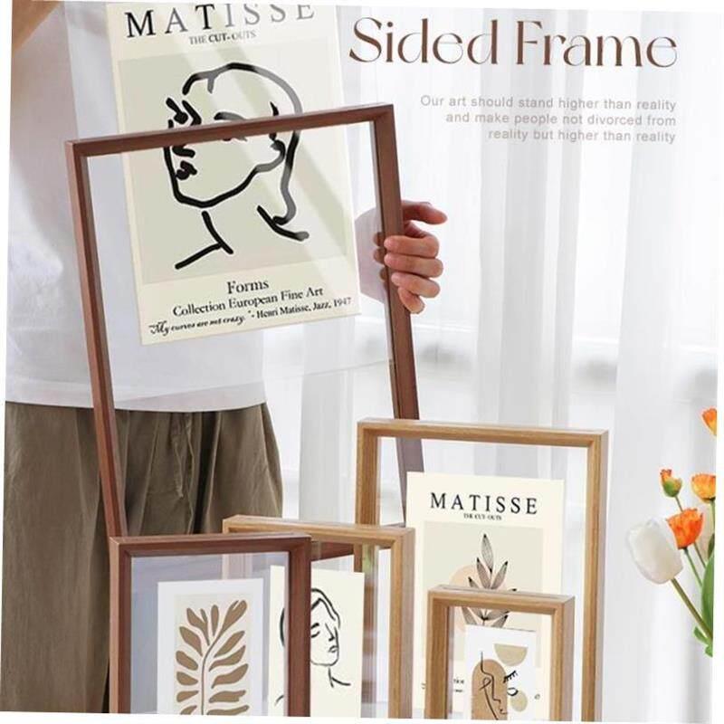Photo frame picture frame A4 size inch 20x30x40 solid wood - 实物图