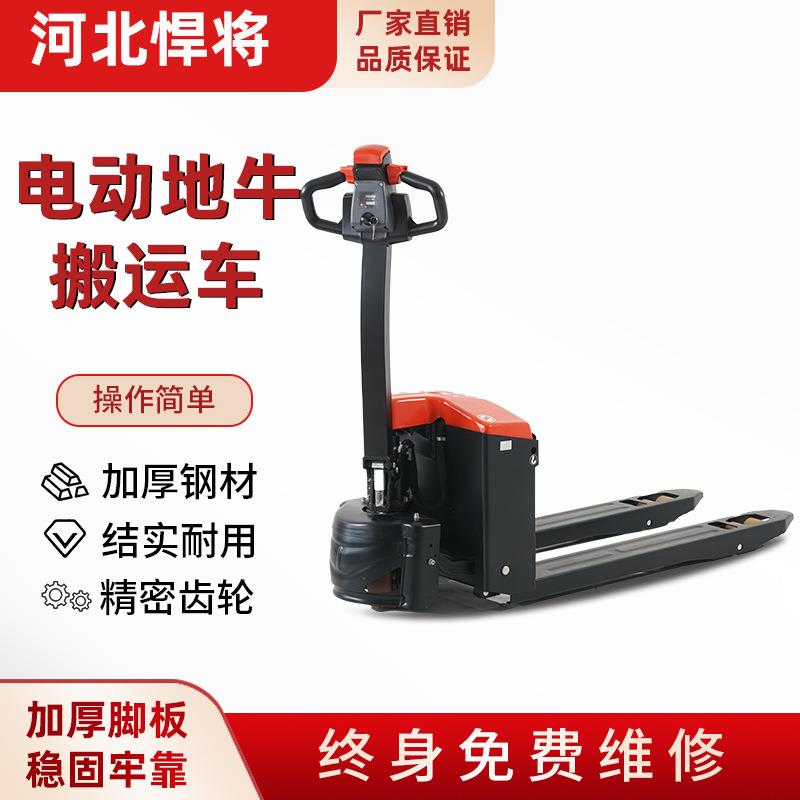 电动地牛叉车吨半电动升降托盘车T全电动升降液压搬运车厂家