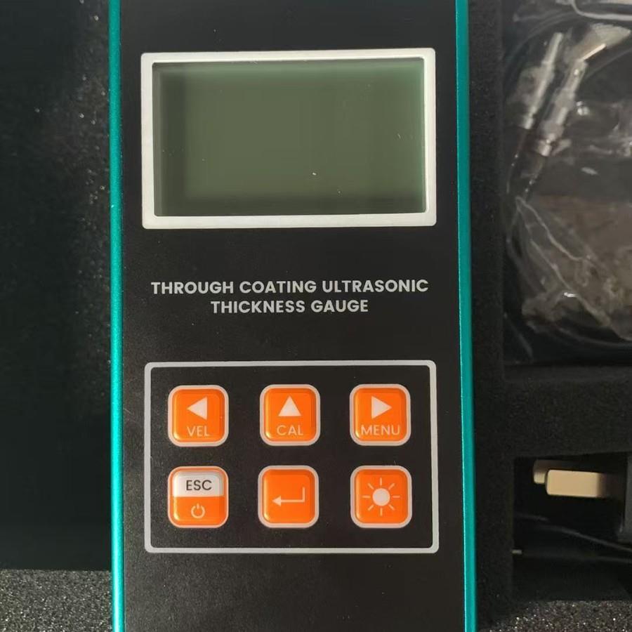 超声波测厚仪可穿透涂层金属壳/塑料壳款工业钢材管道壁厚检测仪