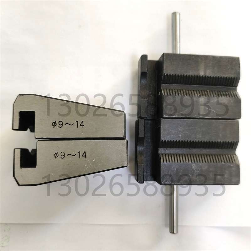 济南试金10吨20吨30吨电子拉力试验机钳口夹块楔形拉伸试验机夹具