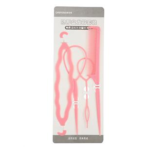 编发神器扎头发辫子盘发儿童拉发针掏发绑发穿发皮筋头饰发梳插梳