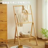 无品牌 床头晚上放衣服神器卧民宿室边床临时挂衣架落地物置架