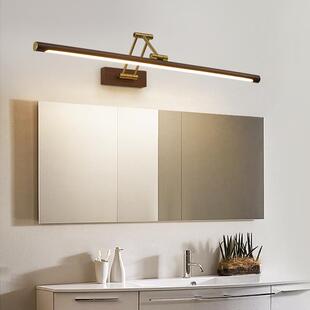 卫生间洗漱台镜前灯可伸缩卧室房间简约一字长条壁灯化妆灯002L