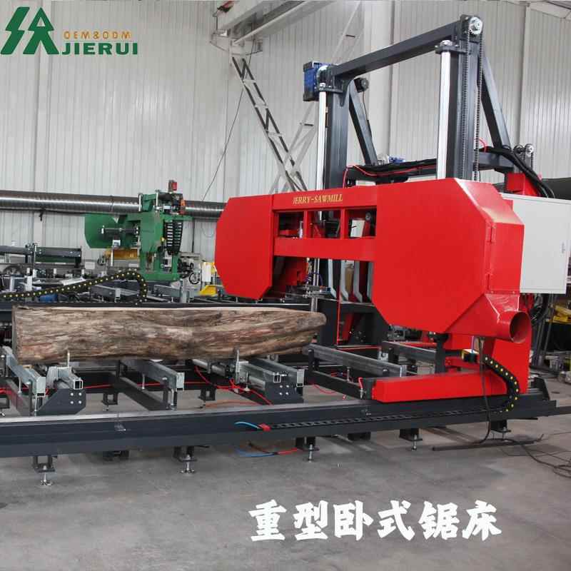 大型卧式龙门锯床全自动锯木机价格电力自动带锯锯板机柴油锯木机