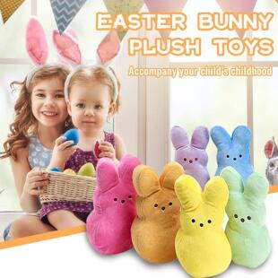 15cm Animal Rabbit Doll Stuffed Carrot Toys Plush Bunny Star