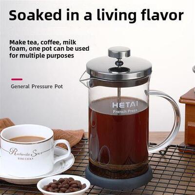Original Glass French Press Coffee Maker Versatile Coffee
