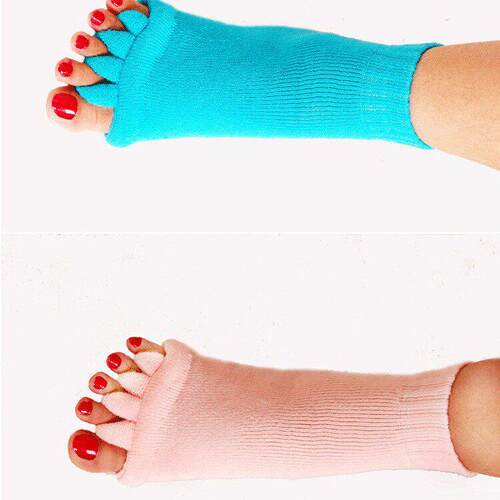 Women's Toe Separating Yoga Socks Breathable Non-Slip