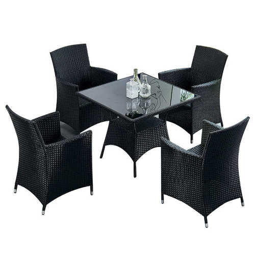 户外桌椅休闲阳台酒吧咖啡厅庭院室内外别墅露台藤椅茶几套件家具