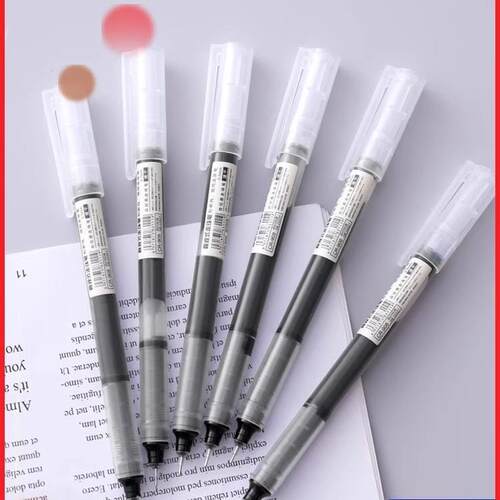 Direct-liquid quick-drying rollerball pen, 0.5mm medium ball