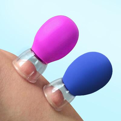 Mini Facial Cupping Set for Lifting and Scraping - Silicone