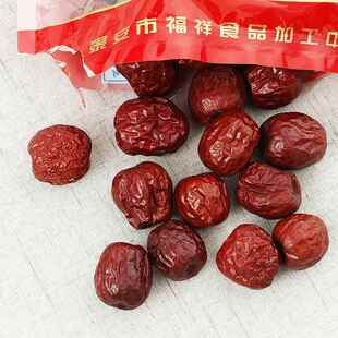 山东特产粒粒辛泰安宁阳大枣圆铃大红枣正宗葛石可做要引袋装。