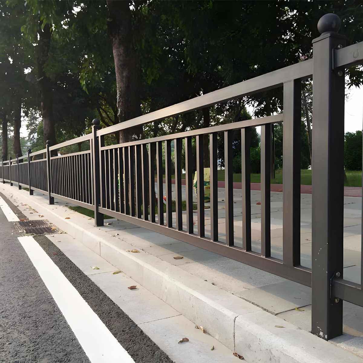 栅栏分流隔离城市交通防撞围栏人行道防护隔离道路护栏公路栏市政
