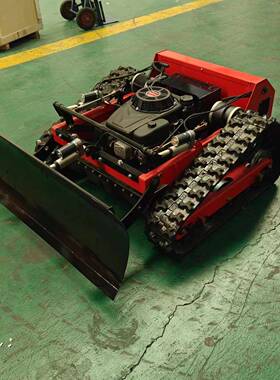 源头工厂直供遥控割草机家用园林碎草除草机油电混动锄草机器人