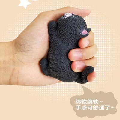 新款拉拉猫解压神器可爱减压猫发泄整蛊创意玩具捏捏乐出气猫