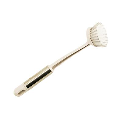 Wall-Mountable Cleaning Dish Brush for Kitchen, Plastic Pot