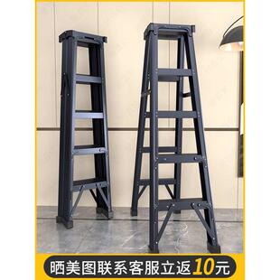 梯子家用折叠加厚室内人字梯伸缩楼步梯多功能工程扶梯铝合金便携