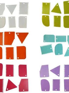 6PCS Pottery Plastic Scraper Tools Clay Sculpture Tooth