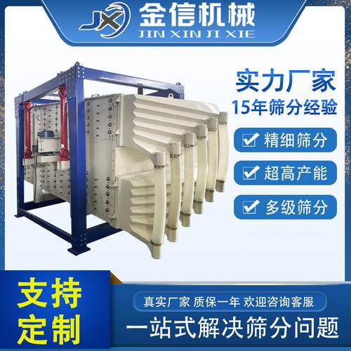 厂家生产石英砂方形摇摆筛碳化硅粉末方形摇摆筛方形多层摇摆筛