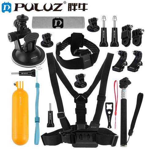 PULUZ胖牛 GoPro套装 20合1简易组合套装 外销爆款 不带箱子