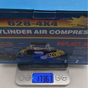 车载充泵胎携汽车加气便式 打气泵高压611小轿轮车气用双缸大功率
