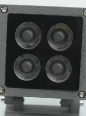 户外墙体柱子亮化投光灯 方形压铸铝合金射灯 LED窄光束泛光灯3W