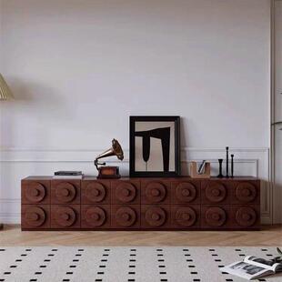 现货古斗柜客厅小户型卡门家组边柜实木合收纳复用柜床ONR头柜电