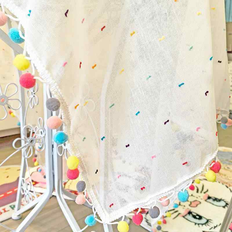 彩色波点茶台桌布法式复古桌垫节日布置场景装饰背景布厨房餐垫,居家布艺,餐垫,淘宝优惠券,粉丝福利购,淘宝优惠卷