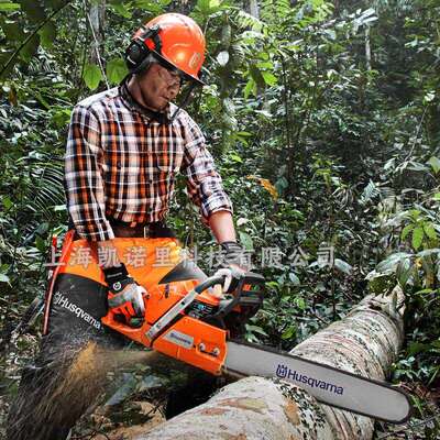 富世华油锯365手持式二冲程混合机油20寸砍树伐木机链锯Husqvarna