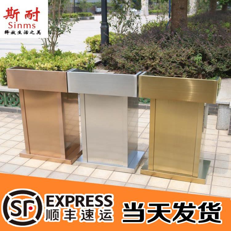 包邮户外不锈钢物业迎宾登记台咨客台演讲台服务礼宾台酒店发言台