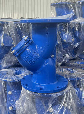 过滤除污器GL41H-16Q水处理管道球磨铸铁法兰不锈钢滤网Y型过滤器