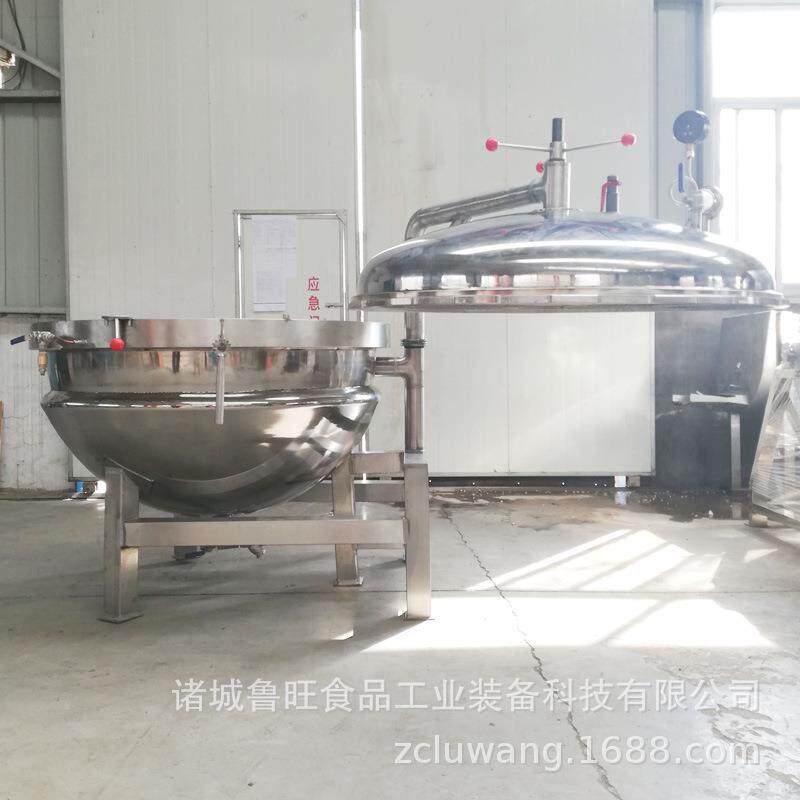 高压酱牛肉蒸煮锅器械消毒高压杀菌锅高温高压猪蹄熬煮锅