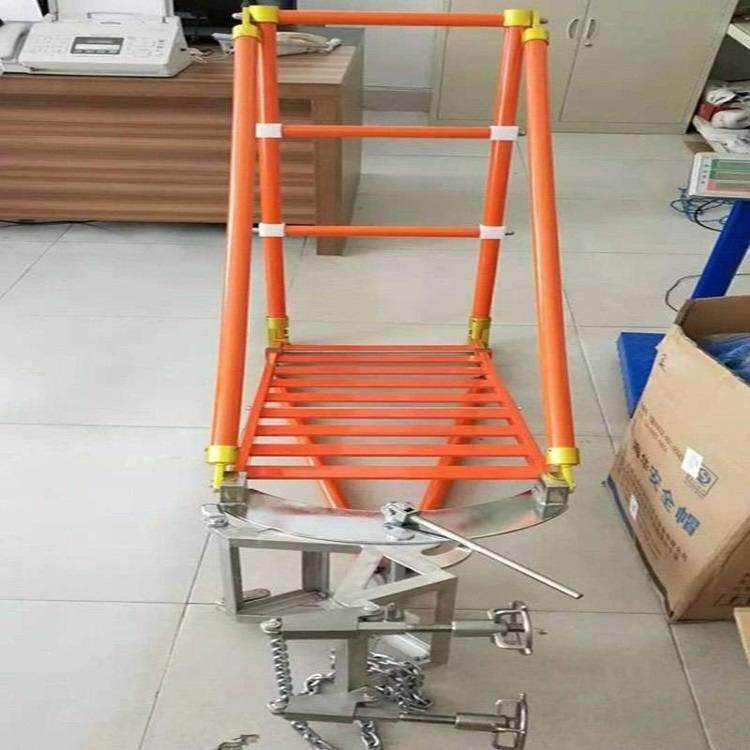 柱上快装绝缘操作台电线杆绝缘工作平台带电作业旋转式绝缘平台
