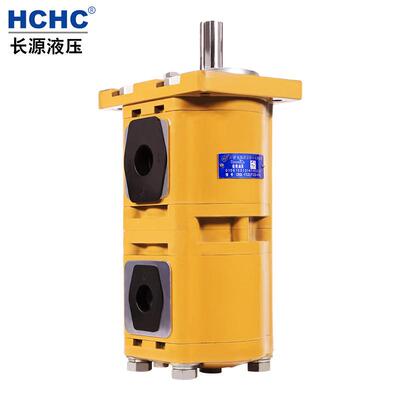 hchc长源液压齿轮油泵 双联泵CBQL系列 合肥长源液压双联液压泵