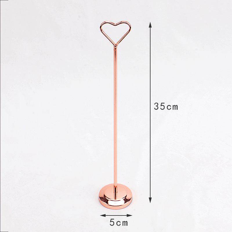 创意金属便签婚庆席位酒店席位卡