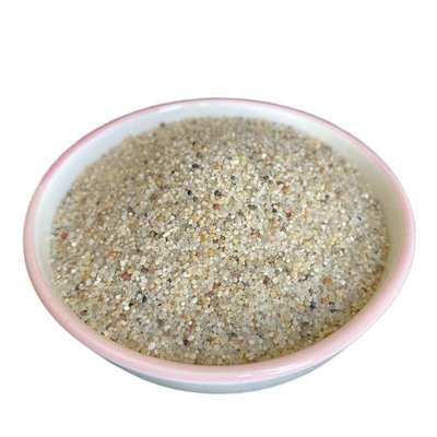 圆粒砂厂家定制人工沙滩用圆粒石英砂水洗无尘海砂油田压裂砂