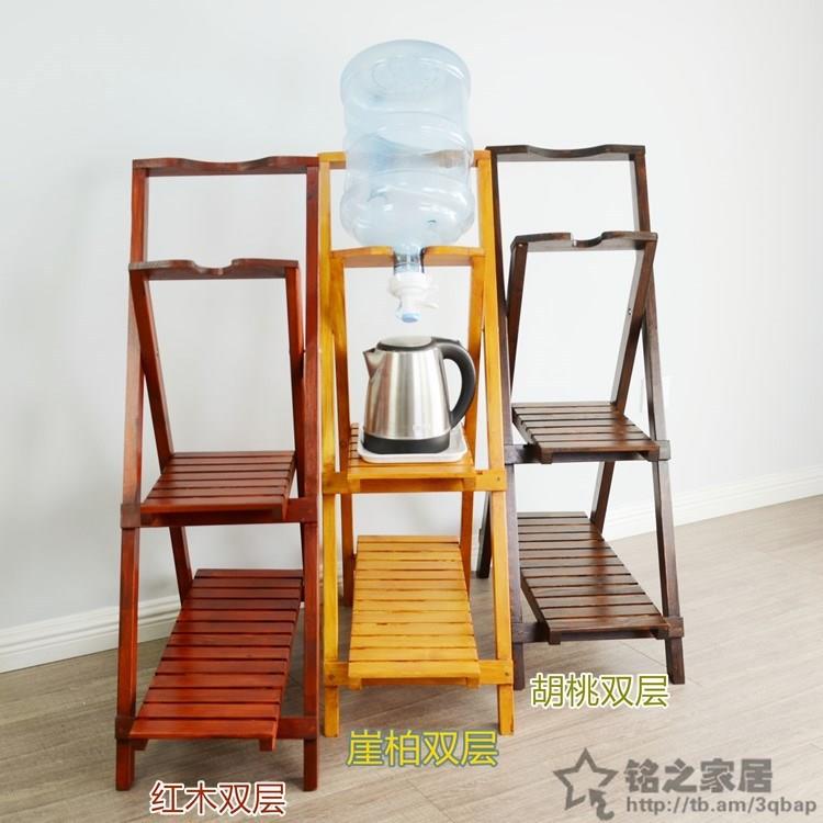 2HWB02水5实木纯净水桶支桶装水支架倒置饮水大桶水架架家用支落