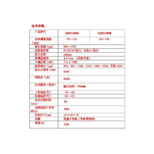 XJH3200A 价可议 光功率计 型号 库号：M409969 XJH3200B