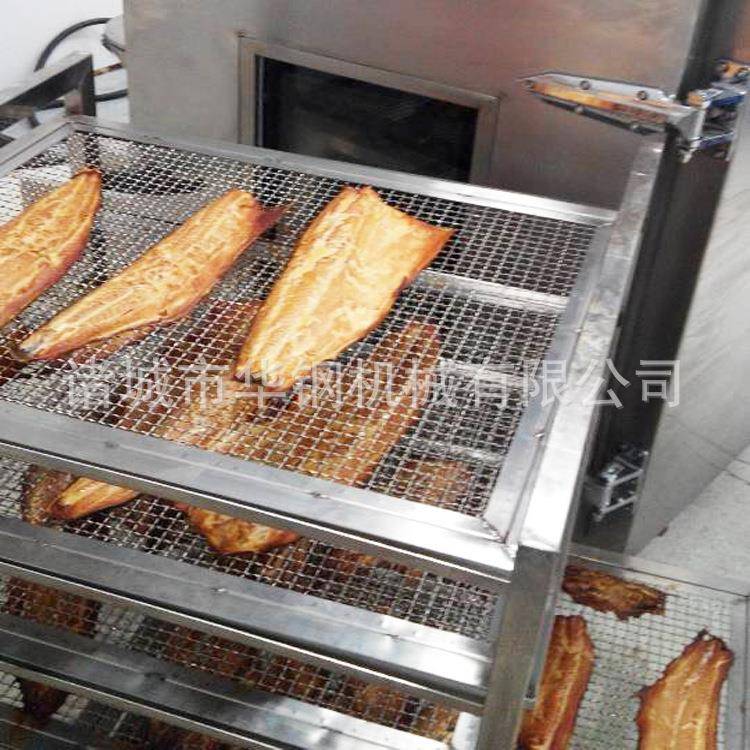 烤鱼炉 小鱼烟熏机 海鱼全自动烘干箱现货发