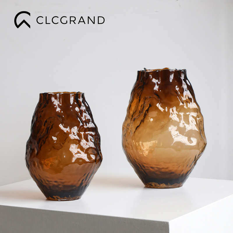 新品玄关风奢吊钟居家批发装装简约软轻现代家居大肚子博瓶西落地