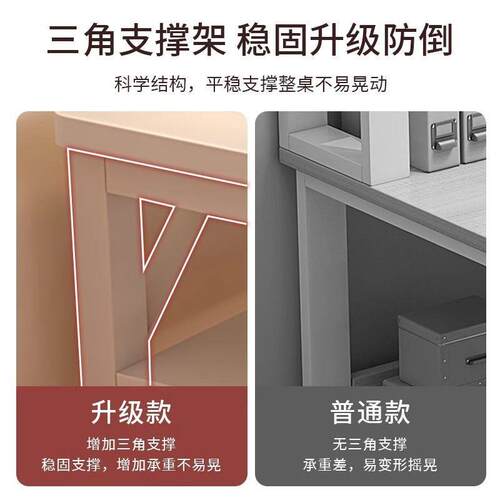 书桌长条桌家用电脑桌学生学习桌长方形办公桌工作台靠墙超窄桌子