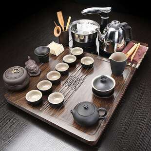 小型茶具套装客厅家用全自动一体茶台烧水壶整套茶盘组合中式功夫