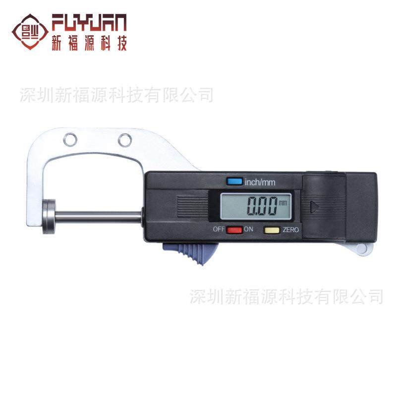 数显横式测厚规厚度计圆型直径测量0-25mm厚度表厚度仪珠宝珍珠尺