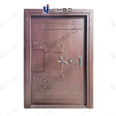 金堡保险柜专业金库门家用密室金店银行防盗门不锈钢金库门