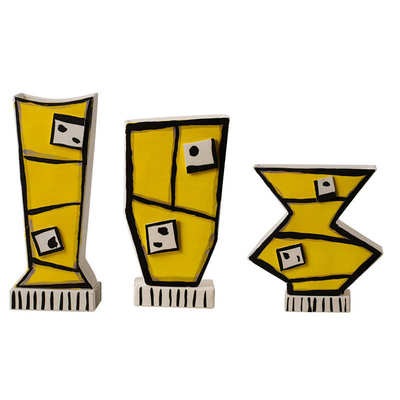 厂家直销陶瓷花瓶简约墨菲斯玄关花器售楼处餐桌工艺品样板间软装